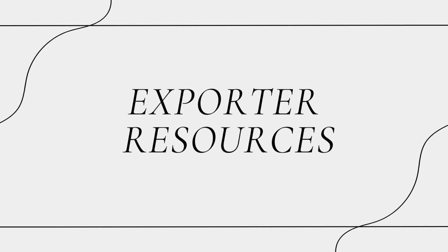Exporter Resources