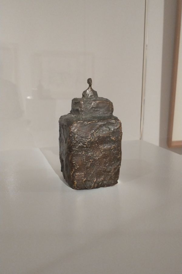 Eine weitere Giacometti-Skulptur aus der Ausstellung.