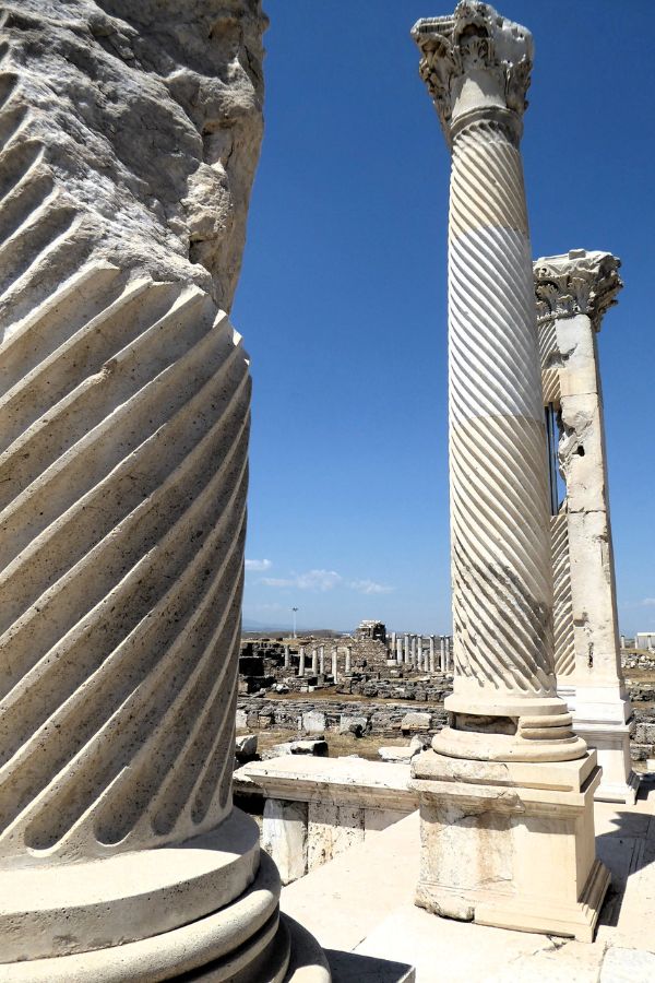 Säulen in Laodikeia.