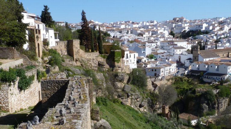 Blick auf Ronda in Andalusien