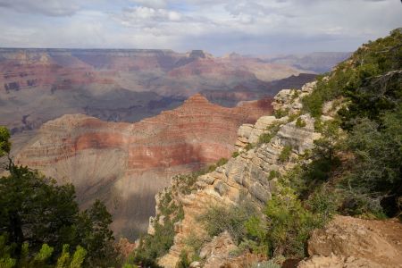 Blick auf den Grand Canyon.