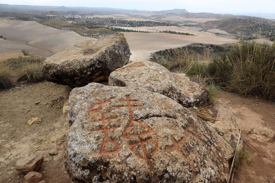 Petroglyphen von Alicún de Las Torres.