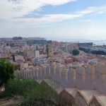 Blick auf Almeria von der Alcazaba aus