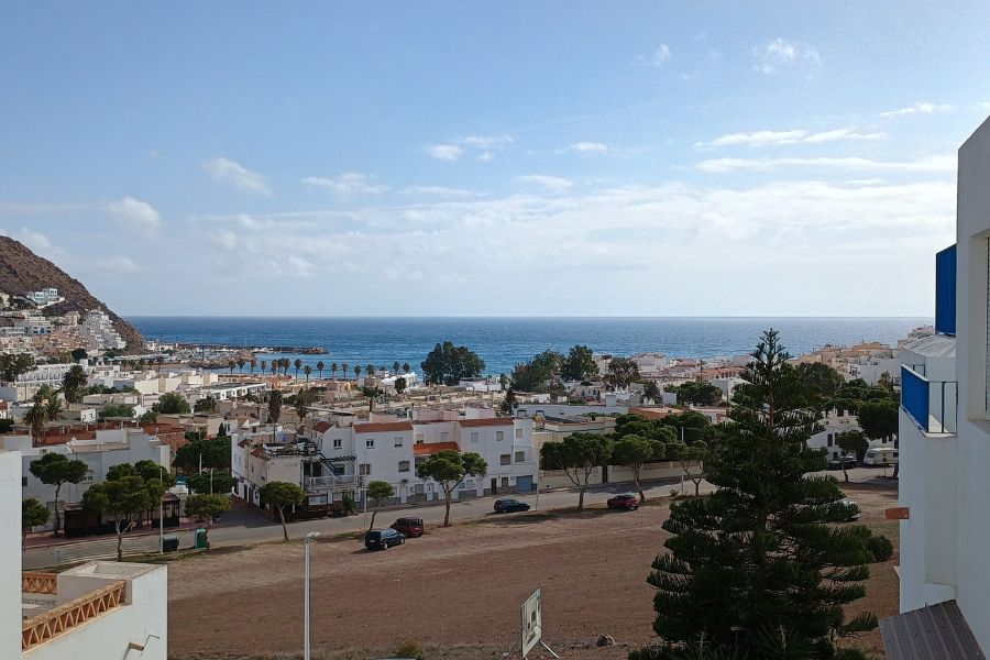 Blick auf San José, Cabo de Gata, vom Hostal El Dorado.