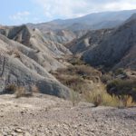 Canyon in den Badlands von Tabernas