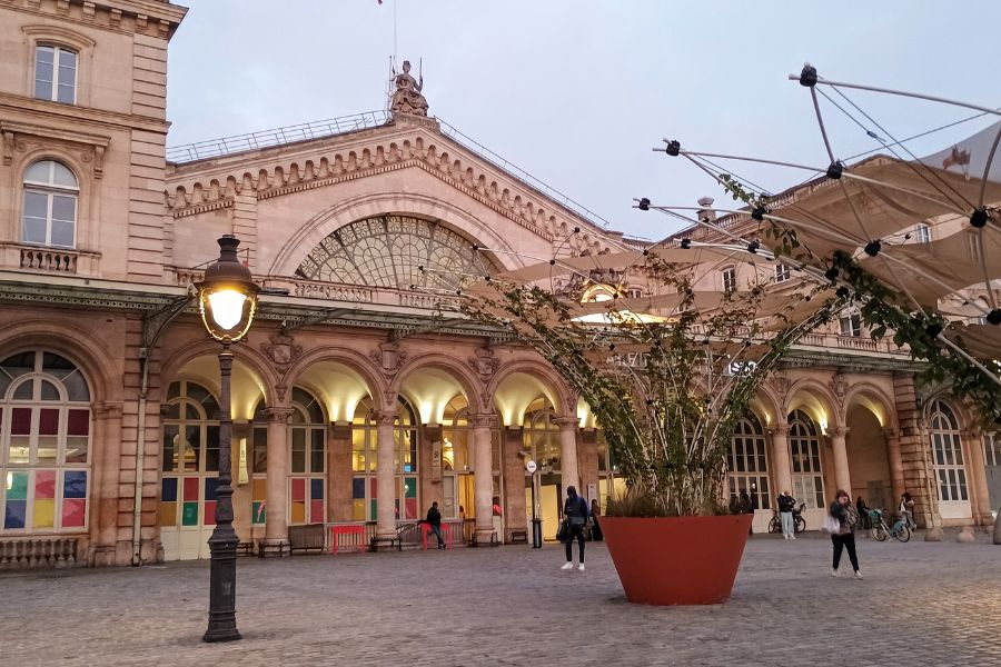 der Pariser Bahnhof Gare de l'Est.