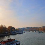 Blick auf Seine und Eiffelturm