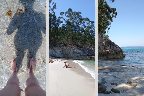 Strand, Galicien.