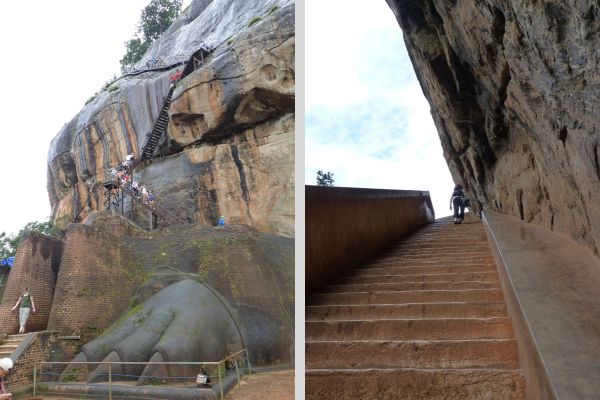 Löwenfels, Sigiriya, Sri Lanka.